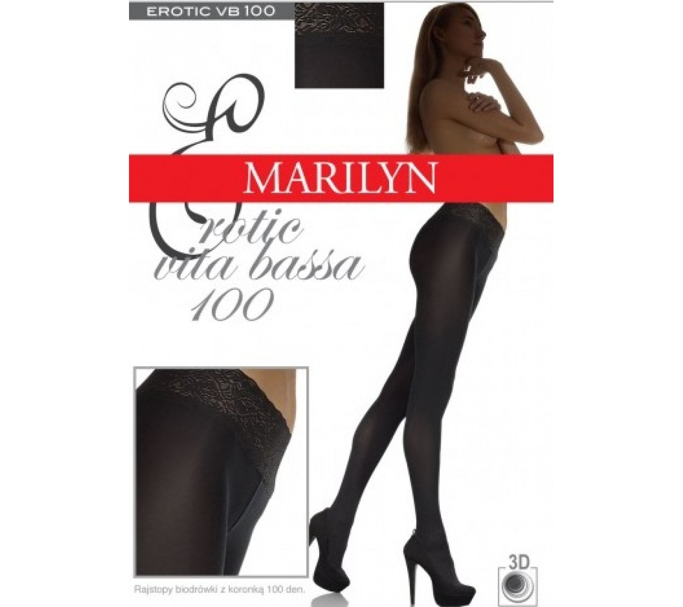 Marilyn Колготи жін Erotic Vita Bassa 100den