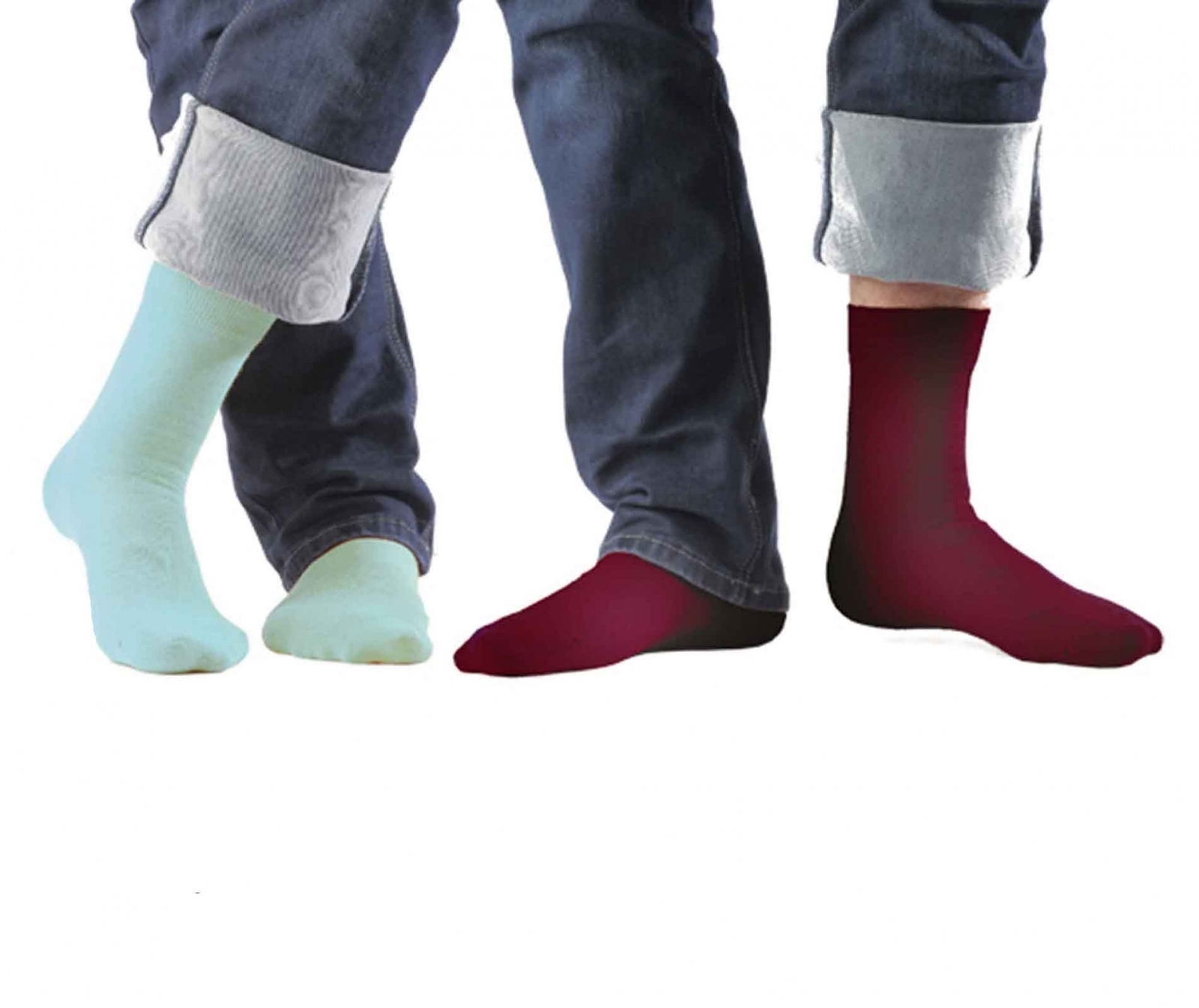 Wola Шкарпетки чол Casual Gladkie purple