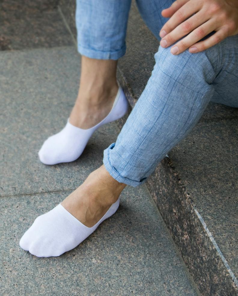 Shato Шкарпетки чол 004 Men Socks Liner siliсon