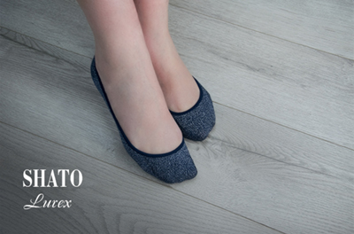 Shato Шкарпетки жін 031 Liner Socks Lurex siliсon