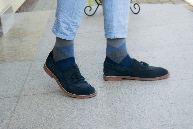 Shato Шкарпетки чол 011 Men Socks Rhombus